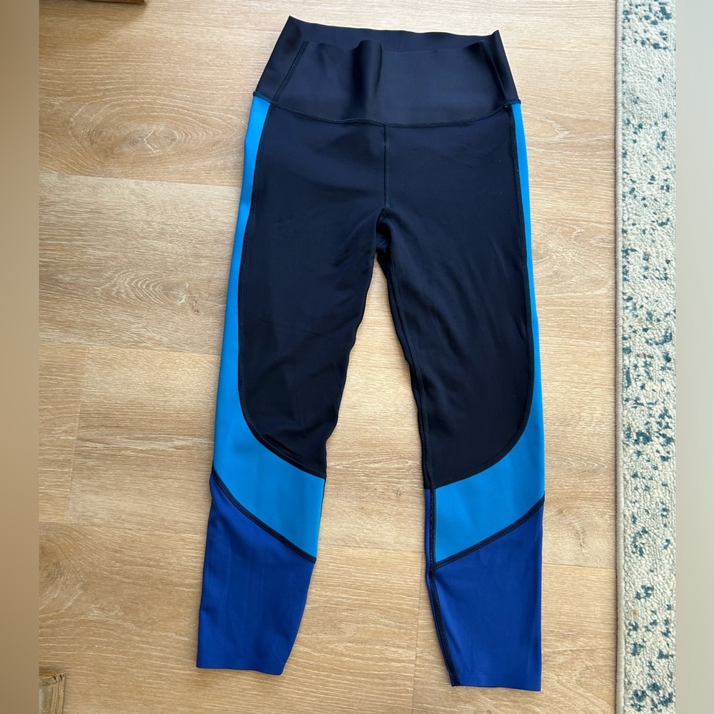 GAPFit Sculpt Compression Colorblock Blue Size Small Regular